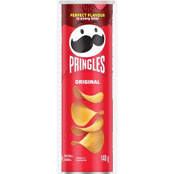 Pringles Original 148g Canister Case