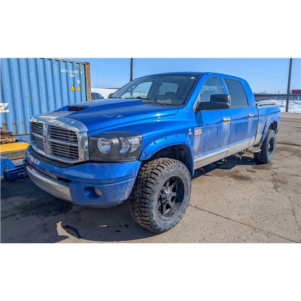 BAILIFF SEIZED: 2007 DODGE RAM 3500 LARAMIE
