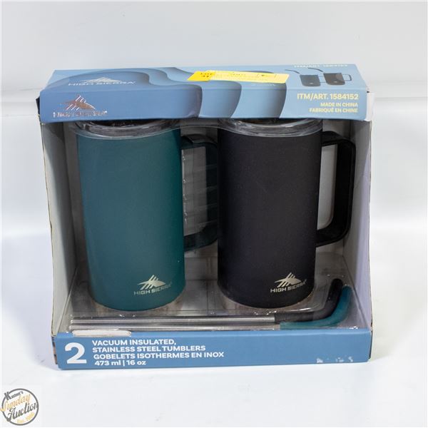 NEW SIERRA 2-PACK VACUUM INSULATED