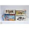 Image 1 : LOT OF 4 MILITARY, AIRCRAFT'S, SOLDIERS