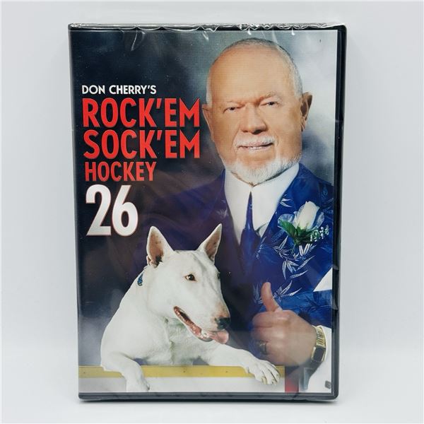 NEW DVD "DON CHERRYS ROCK EM SOCK EM HOCKEY 26"