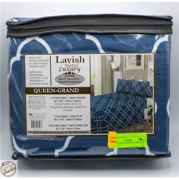 NEW LAVISH LUXURY QUEEN SIZE SHEET SET