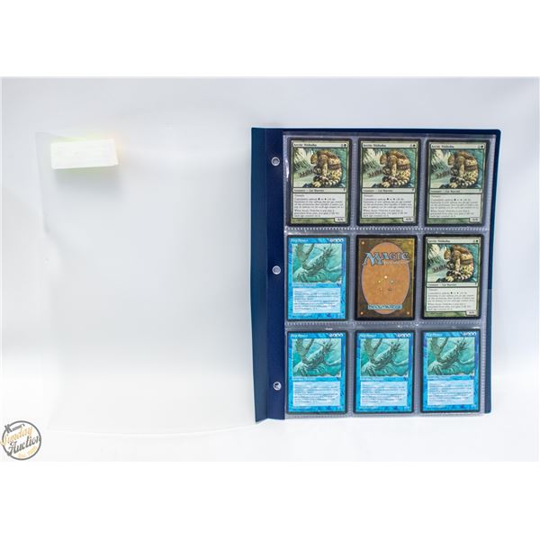 BINDER OF 53 MAGIC THE GATHERING COLLECTIBLE CARDS