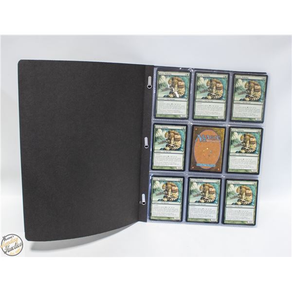 BINDER OF 53 MAGIC THE GATHERING COLLECTIBLE CARDS