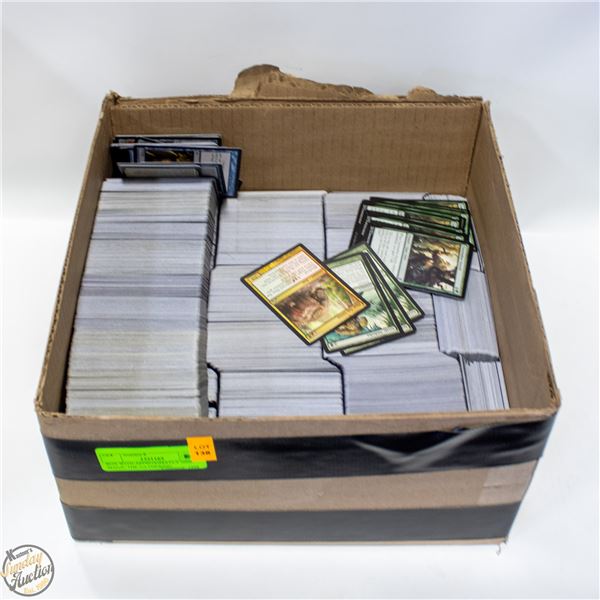 BOX WITH APPROXIMATLY 2000 MAGIC THE GATHERING