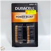Image 1 : NEW 40 PACK OF DURACELL POWERBOOST AAA BATTERIES