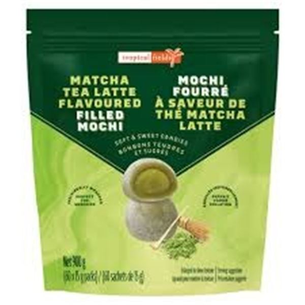 BRAND NEW BAG OF MATCHA TEA LATTE FLAVOURED MOCHI