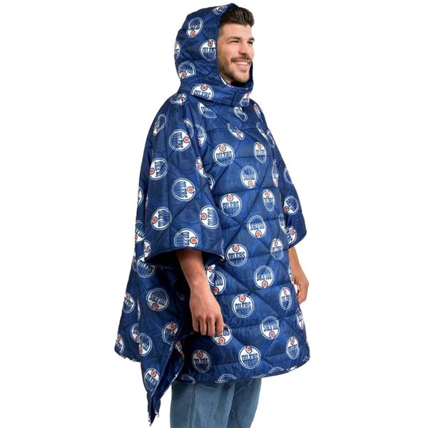 BRAND NEW EDMONTON OILERS 2 IN 1 OUTDOOR HOODED