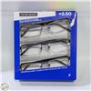 Image 1 : NEW WITH BOX 3 PK OF FOSTER GRANT READING GLASSES