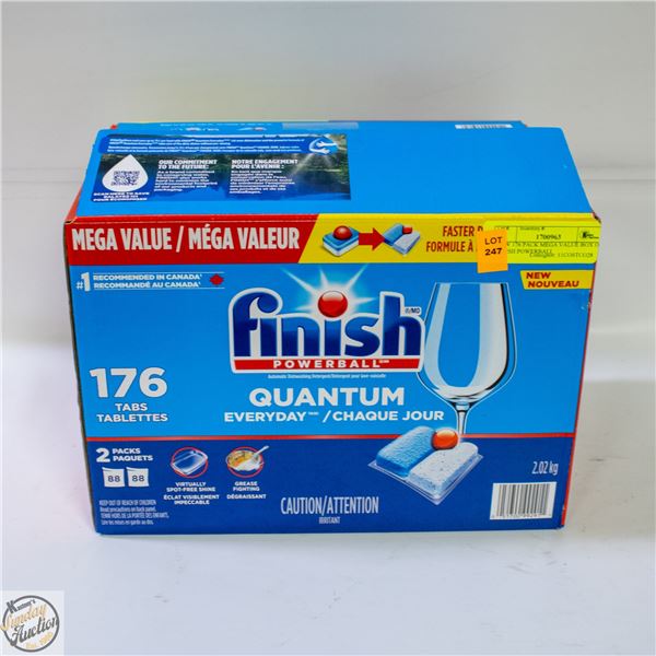 NEW 176 PACK MEGA VALUE BOX OF FINISH POWERBALL