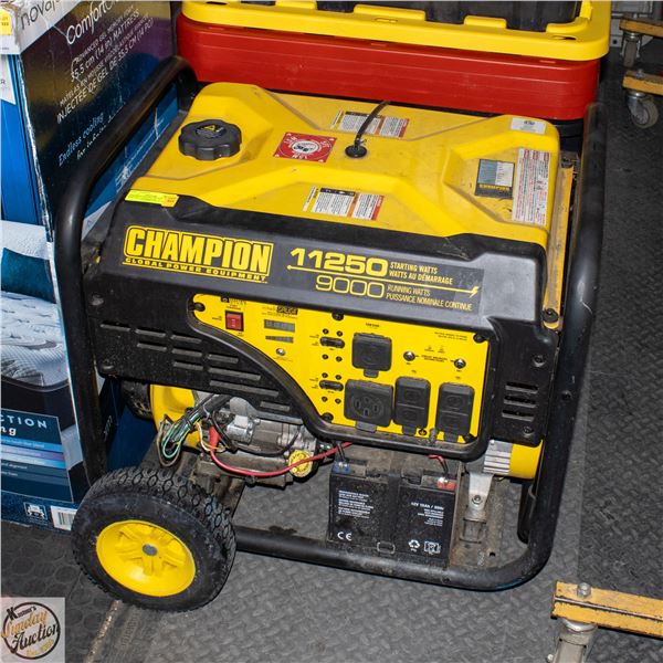 CHAMPION 9000 WATTS GAS PORTABLE GENERATOR