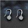 Image 1 : 1 CT GRA CERTIFIED EAR HOOKS STYLE ROUND BRILLIANT