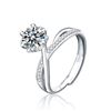 Image 5 : 1 CT GRA CERTIFIED ROUND BRILLIANT MOISSANITE