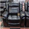 Image 1 : NEW AMERICAN GOOSE BLK LEATHERETTE POWER RECLINER
