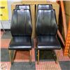 Image 2 : 4 NEW AMERICAN GOOSE 2-TONE ARMLESS DINING CHAIRS