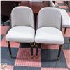 Image 2 : 4 NEW AMERICAN GOOSE 2-TONE ARMLESS DINING CHAIRS