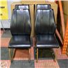 Image 1 : 2 NEW AMERICAN GOOSE 2-TONE ARMLESS DINING CHAIRS