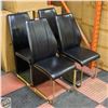 Image 2 : 2 NEW AMERICAN GOOSE 2-TONE ARMLESS DINING CHAIRS
