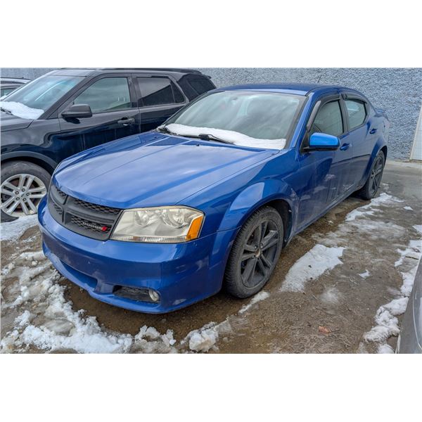 TOW YARD SEIZURE: 2013 DODGE AVENGER SXT