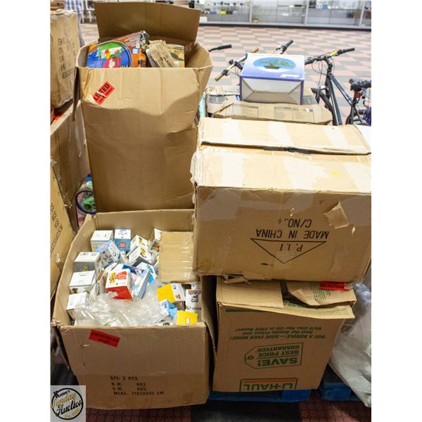 PALLET OF FREIGHT CLAIM ITEMS