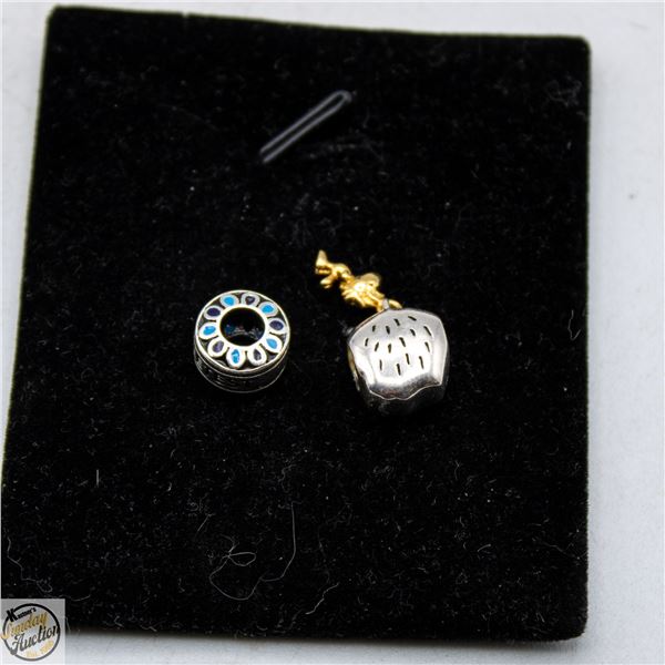 NEW SILVER CHARMS - PANDORA STYLE - 4.52G