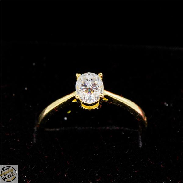 #4128-1.00 CT GRA CERTIFIED OVAL CUT