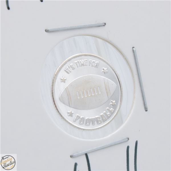 #4158-.999 FINE SILVER TOKEN WITH