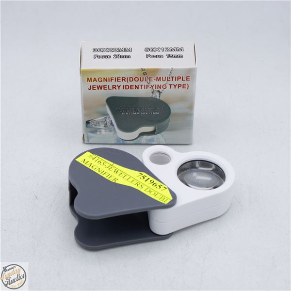#4165-JEWELLERS DOUBLE MAGNIFIER