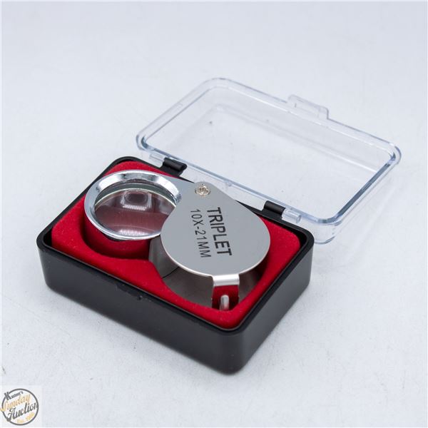 #4168-JEWELLERS LOUPE TRIPLET 10 X 21 MM