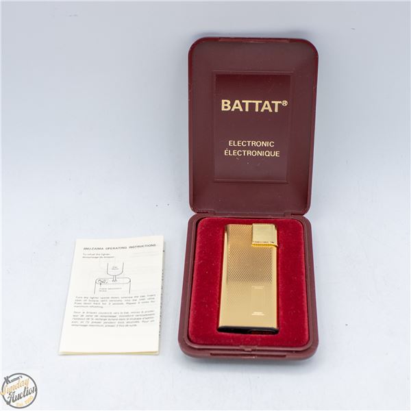VINTAGE BATTAT ELECTRONIC LIGHTER IN ORIGINAL BOX