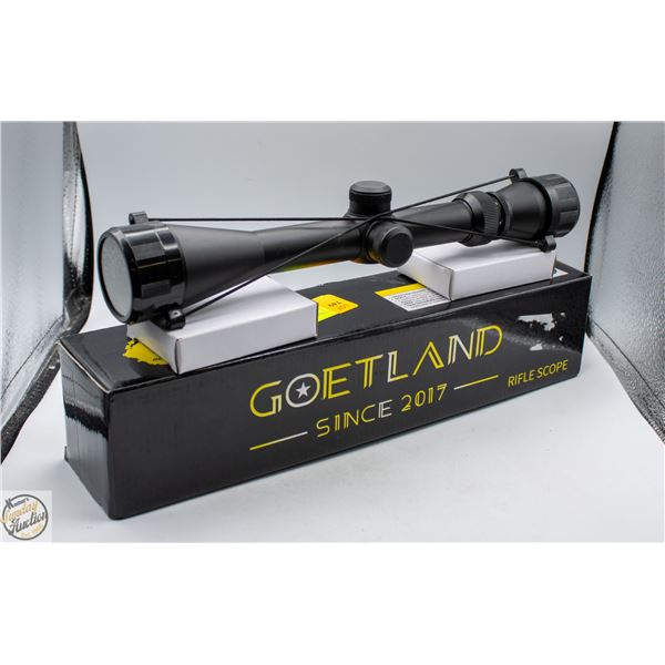 NEW GOETLAND 3-9X40 RIFLE SCOPE IN BOX