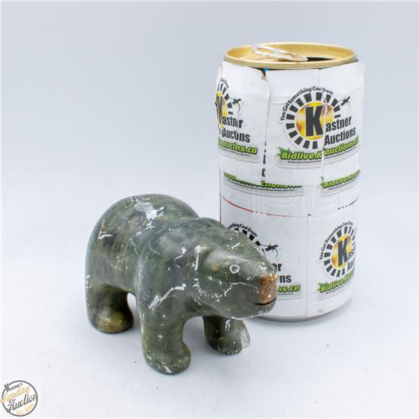 HANDCARVED SOAPSTONE BEAR