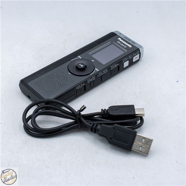 PANASONIC PORTABLE VOICE RECORDER, WORKS