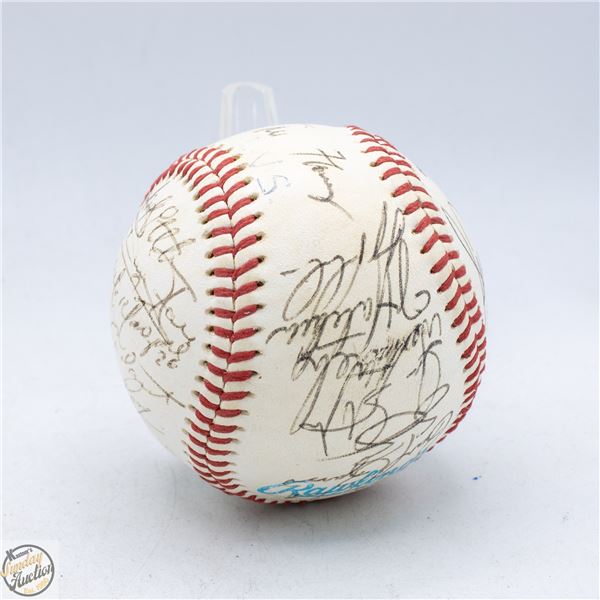 VINTAGE PACIFIC COAST LEAGUE BASEBALL SIGNED BY