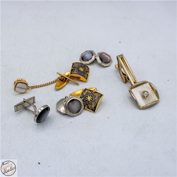 LOT OF VINTAGE CUFFLINKS