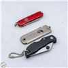 Image 1 : LOT OF 3 POCKET KNIVES INCLUDING SWISS ARMY