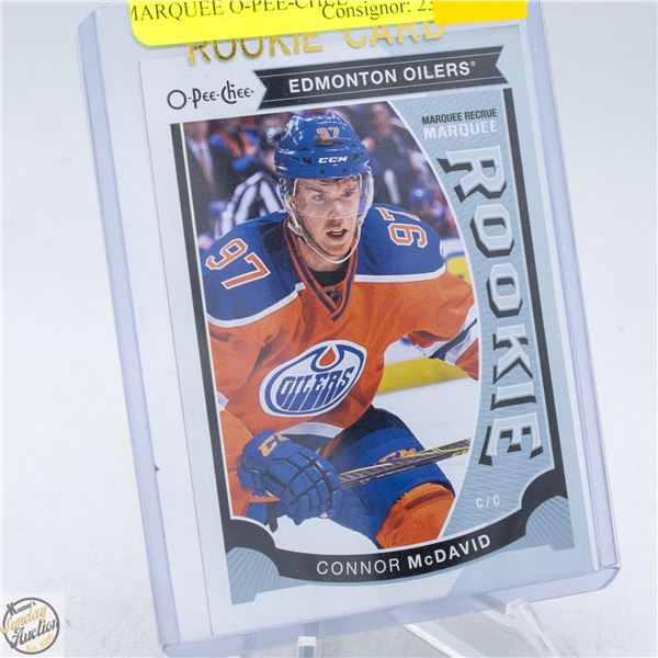 CONNOR MCDAVID ROOKIE MARQUEE O-PEE-CHEE