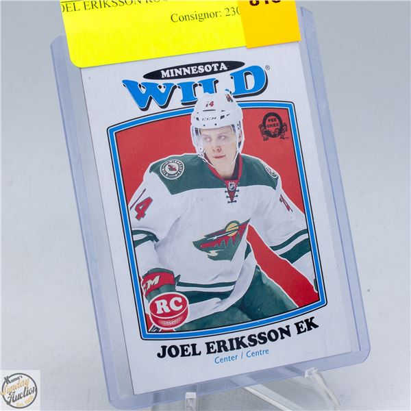 JOEL ERIKSSON ROOKIE O-PEE-CHEE