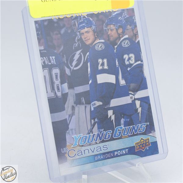 BRAYDEN POINT ROOKIE YOUNG GUNS CANVAS UD