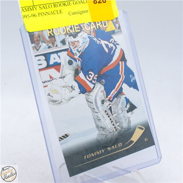 TAMMY SALO ROOKIE GOALIE 1995-96 PINNACLE