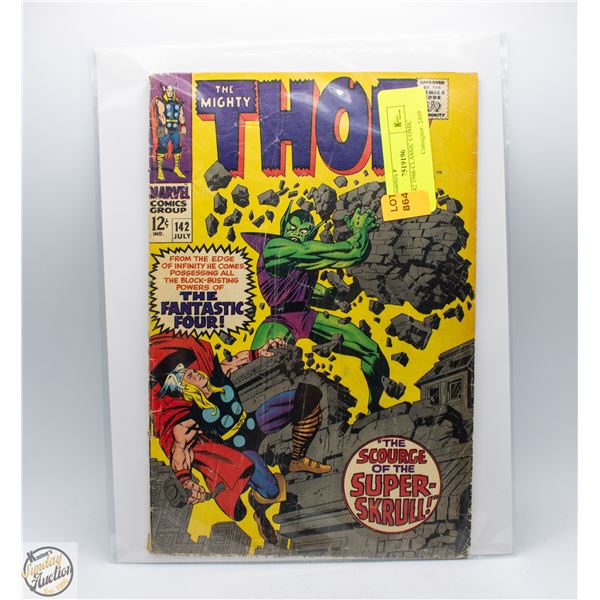 THOR #142 1966 CLASSIC COMIC