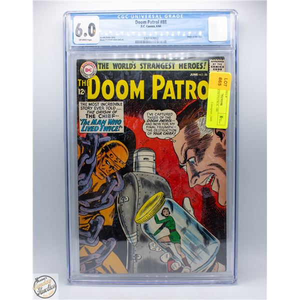 CGC 6.0 DOOM PATROL #88