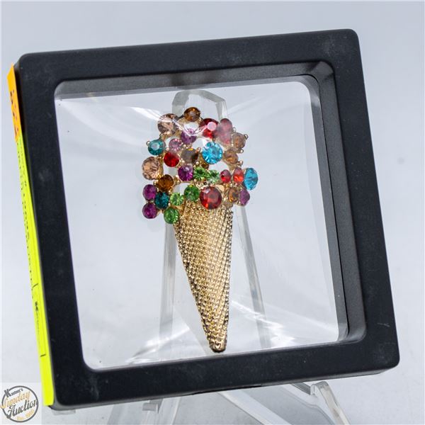 NEW COLORFUL ENCRUSTED RHINESTONE