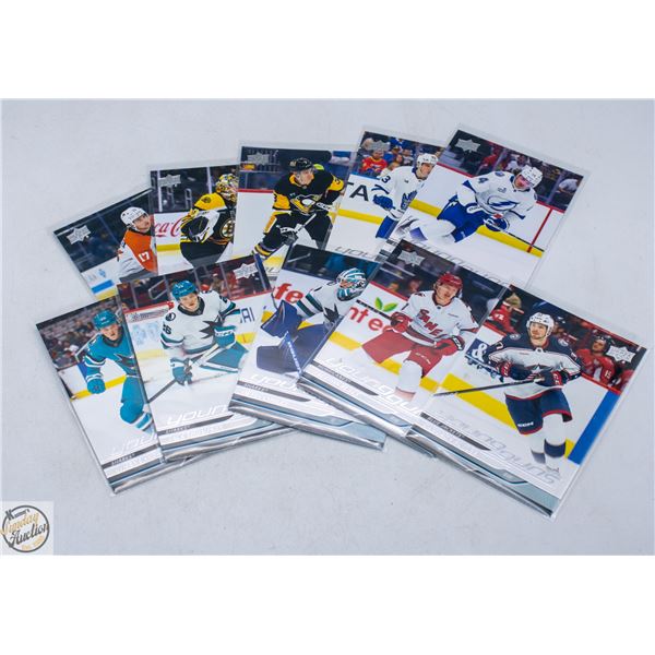 10 YOUNG GUNS ROOKIE CARDS 2024/25