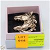 Image 1 : NEW VINTAGE STYLE HORSE BROOCH HEAD