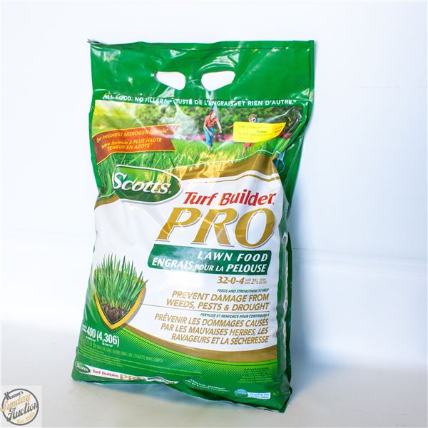 SCOTTS TURF BUILDER PRO LAWN FOOD 5.2 KG
