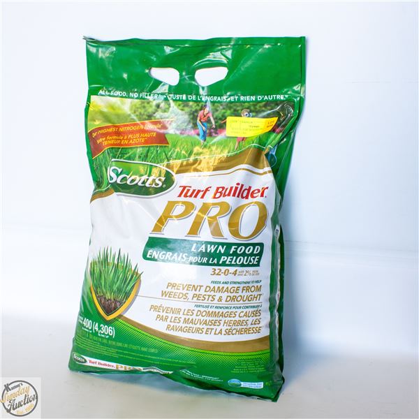 SCOTTS TURF BUILDER PRO LAWN FOOD 5.2 KG