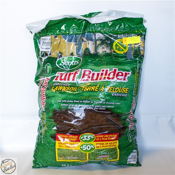 28.3 L SCOTTS TURF BUILDER ENRICHED LAWN SOIL