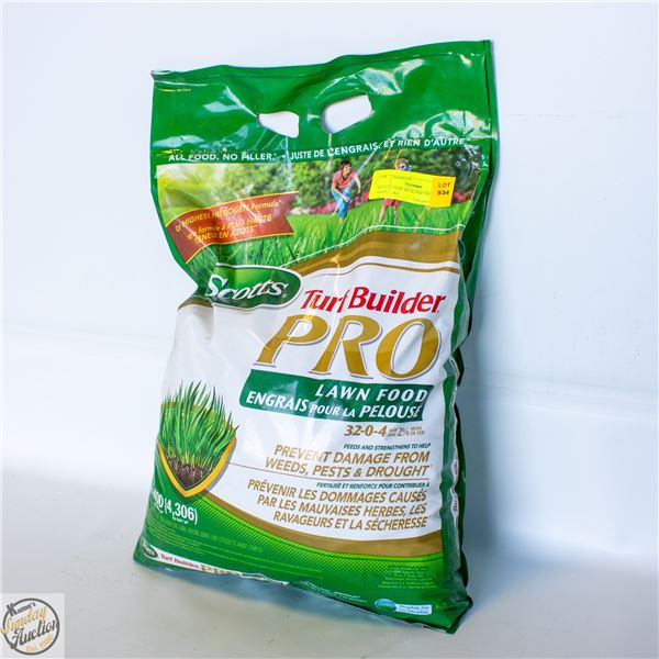 SCOTTS TURF BUILDER PRO LAWN FOOD 5.2 KG