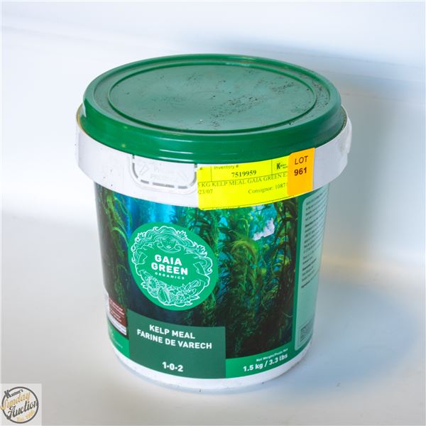 1.5 KG KELP MEAL GAIA GREEN EXP 2023/07